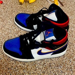 Jordan 1 Mid "Lakers Top 3" Men's Size 9
